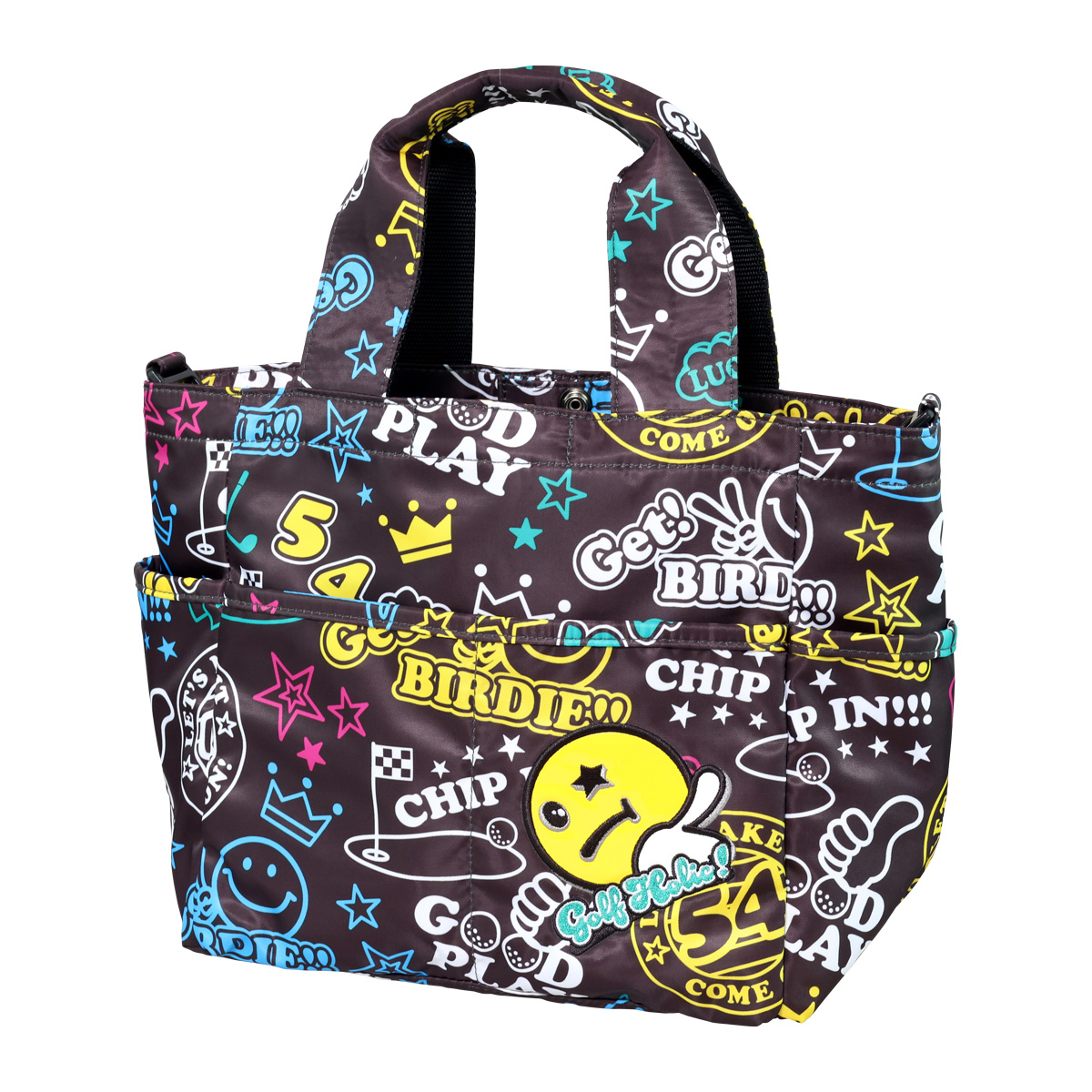 LUCKY CHARACTER NEW ROUND TOTE BAG