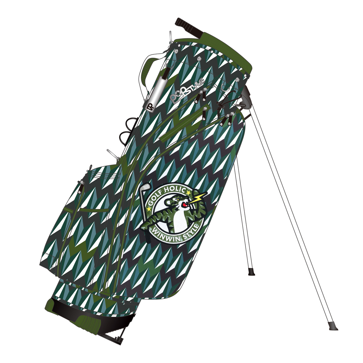 GOLF HOLIC ICON Ver. LIGHT WEIGHT STAND BAG
