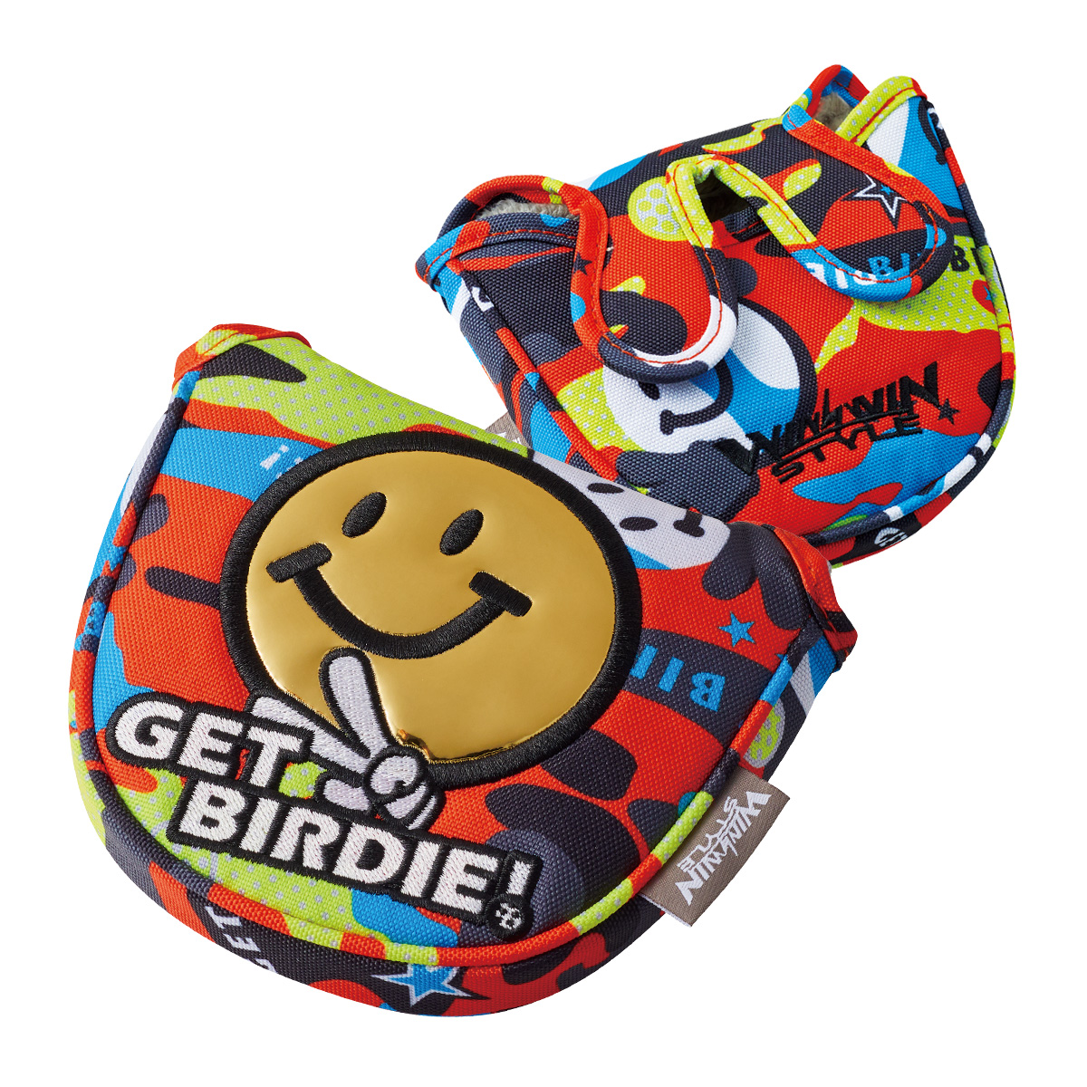 GET BIRDIE!CAMO PUTTER COVER マレットタイプ