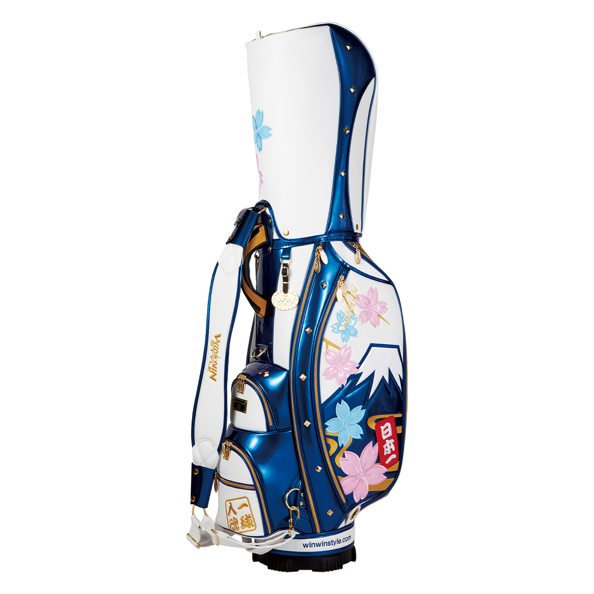 キャディバッグ】【限定100本】富士山/日本一 CART BAG GOLD Version