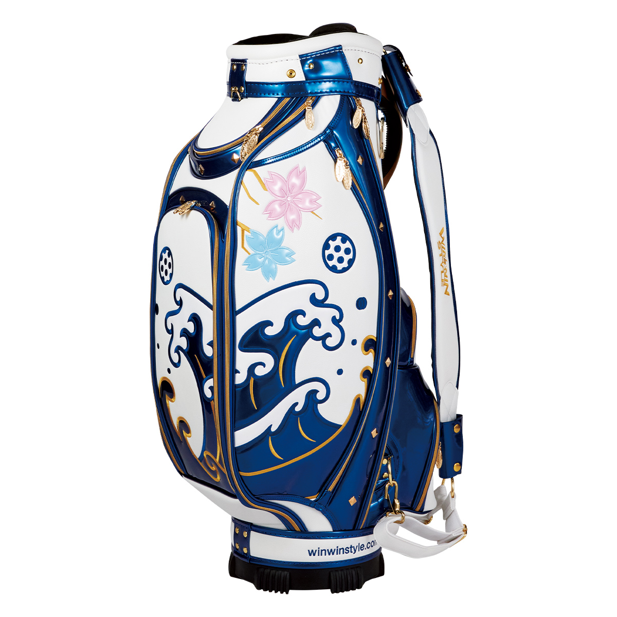 キャディバッグ】【限定100本】富士山/日本一 CART BAG GOLD Version