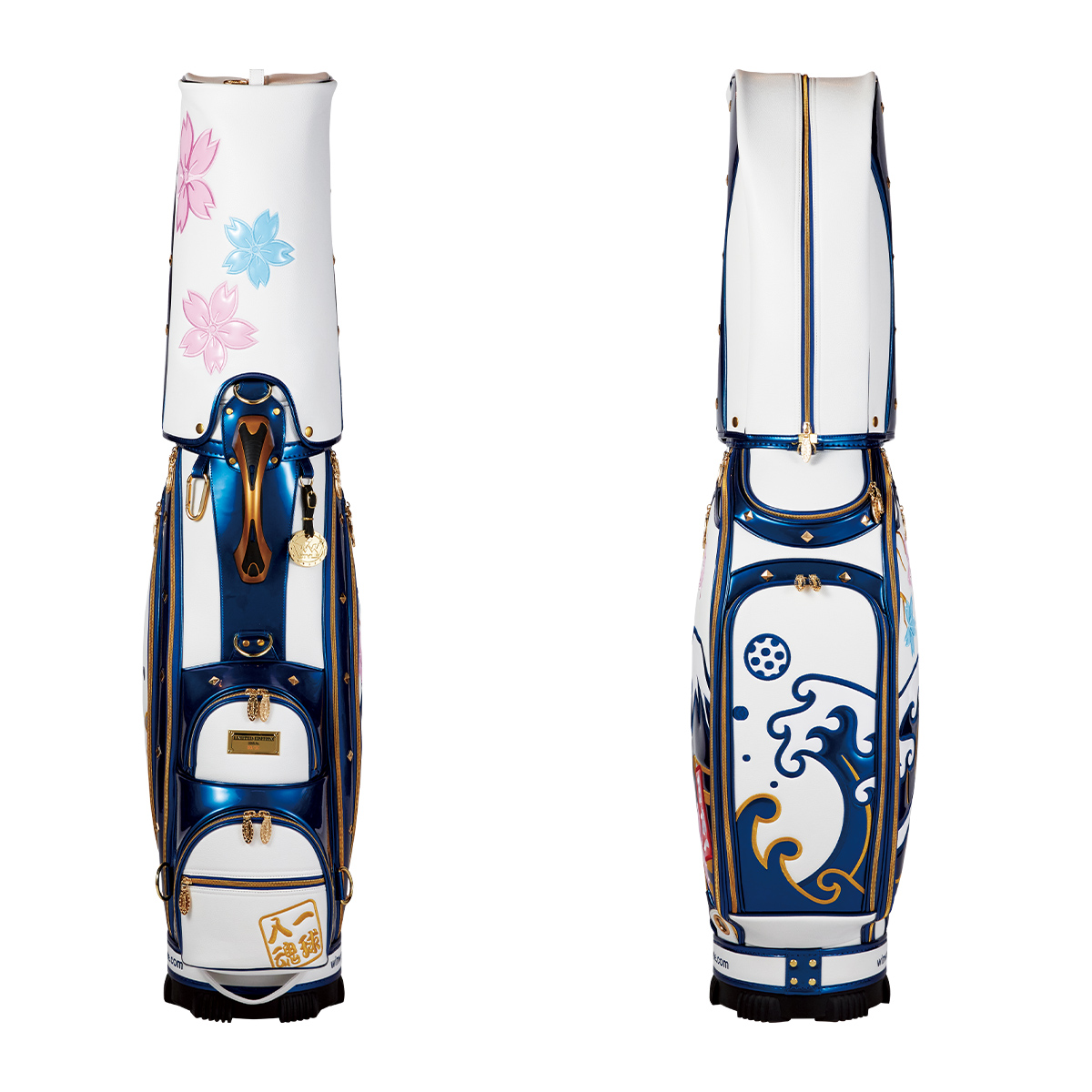 キャディバッグ】【限定100本】富士山/日本一 CART BAG GOLD Version