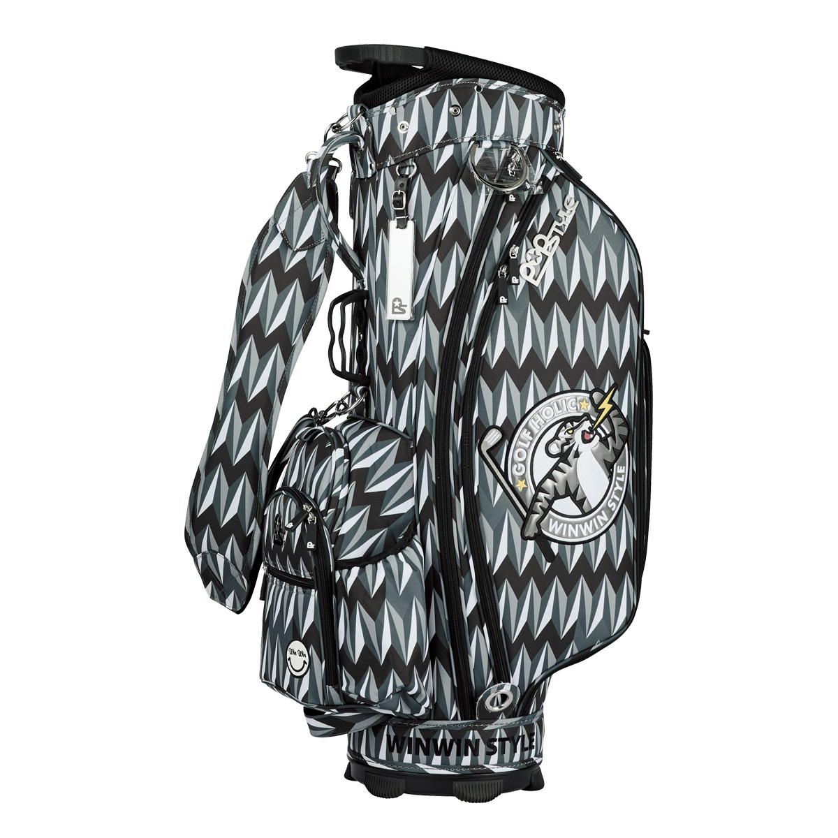 GOLF HOLIC ICON Ver. CART BAG BK