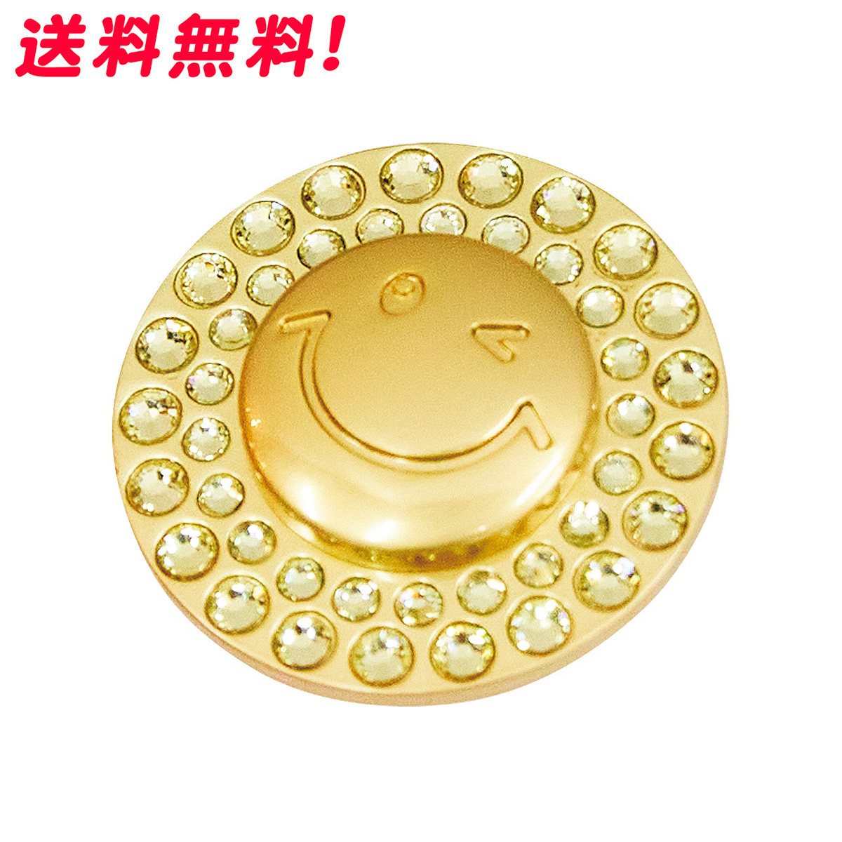 ゴルフアクセサリー】【送料無料】ハッピースマイル メガマーカー