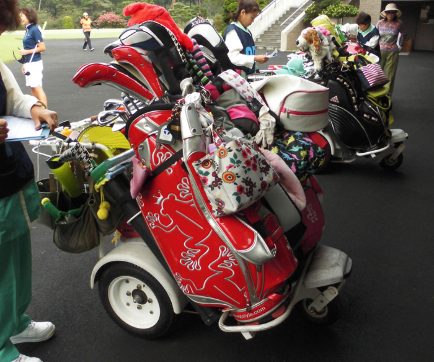 関東女子シニアアマチュアゴルフ選手権決勝・開催風景