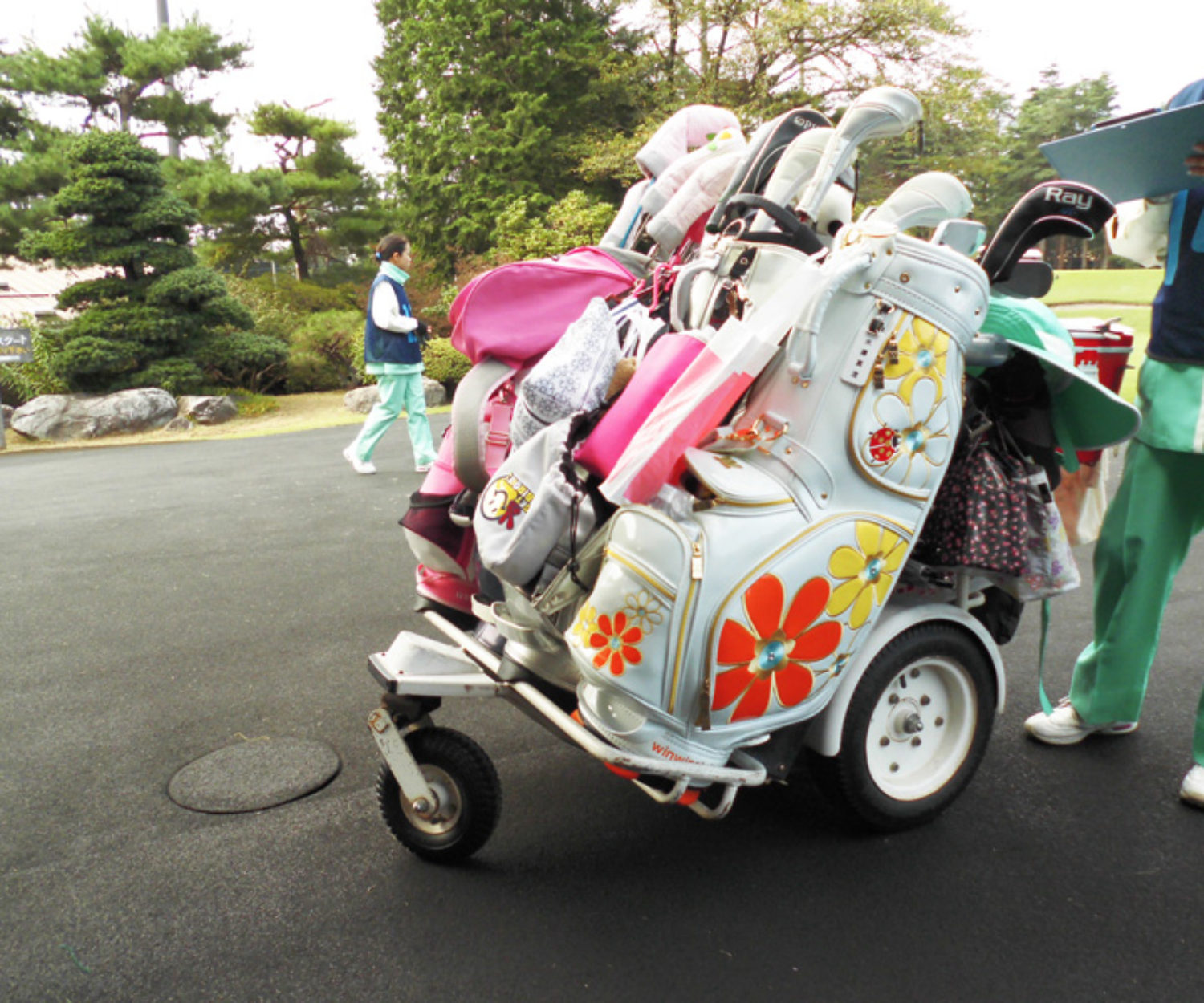関東女子シニアアマチュアゴルフ選手権決勝・開催風景