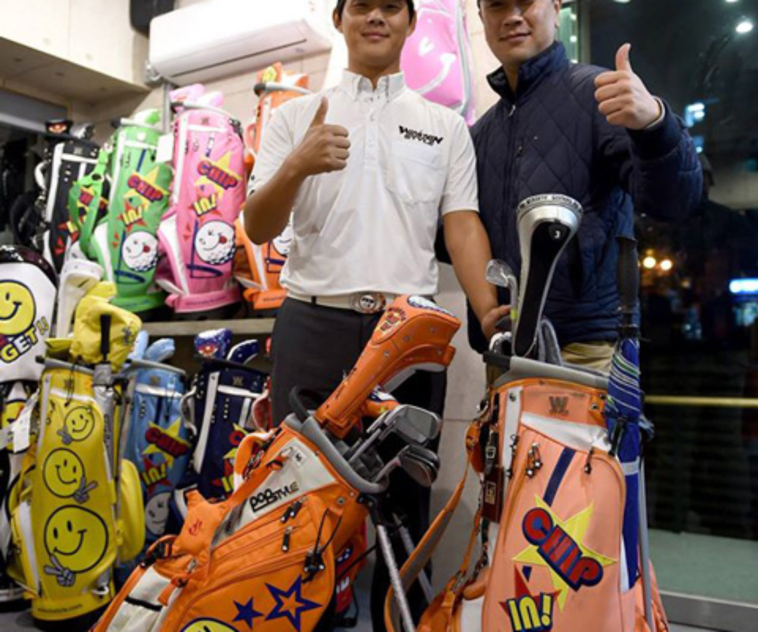 イ・ソンキプロ（左）PGA CHINA TOUR